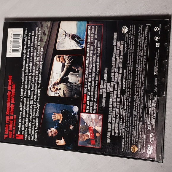 The Fugitive and Air Force One DVDs Set of Two Harrison Ford - Picture 6 of 7